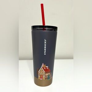 Starbucks‎ Festive Gingerbread House 2025 Tumbler